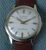 Sixties Wittnauer automatic Gold Medal -textured dial